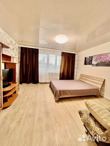 

1-к. квартира, 45 м², 2 кровати