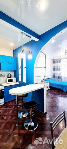 

Квартира-студия, 44 м², 1 кровать