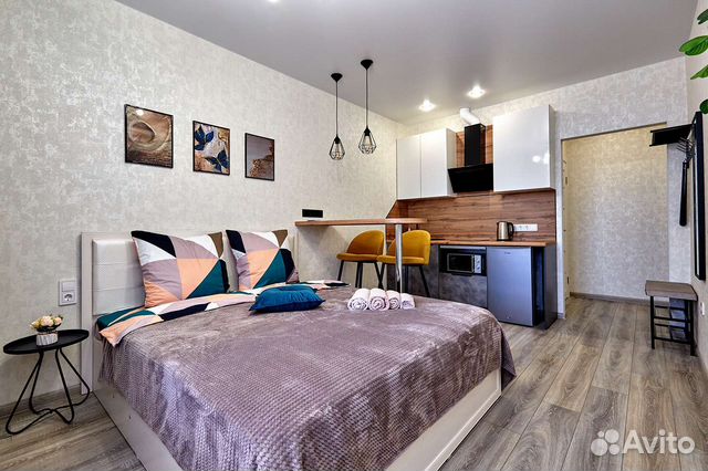 

Квартира-студия, 23 м², 1 кровать