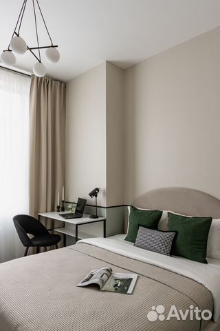 

1-к. квартира, 33 м², 2 кровати