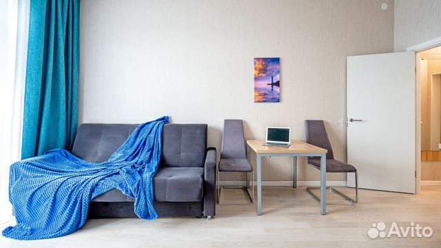 

1-к. квартира, 40 м², 2 кровати