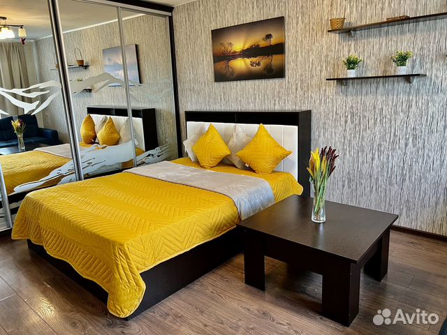 

Квартира-студия, 35 м², 2 кровати