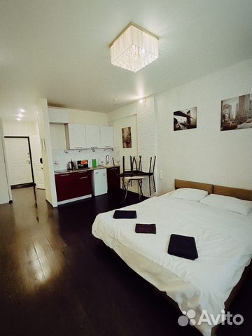 

Квартира-студия, 29 м², 1 кровать
