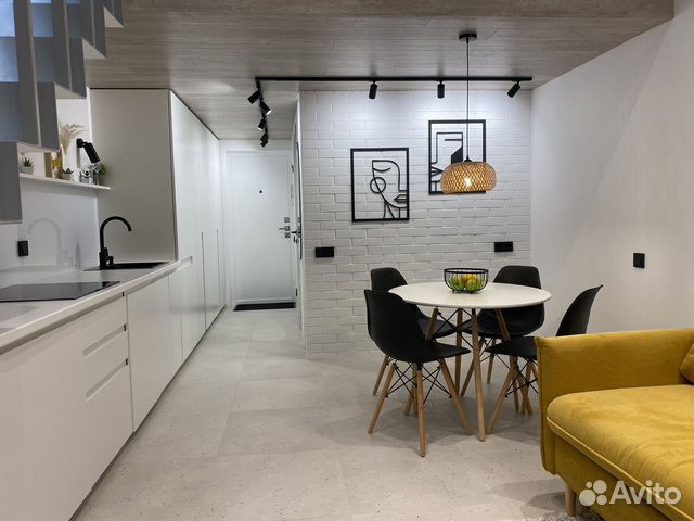 

Квартира-студия, 42 м², 2 кровати