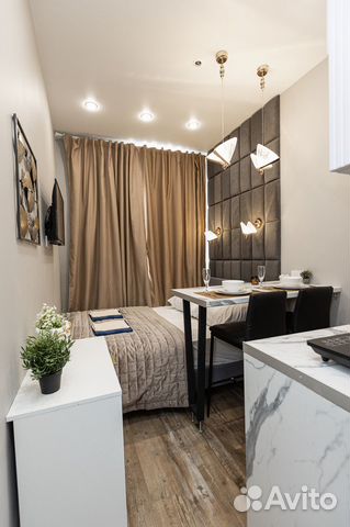 

Квартира-студия, 15 м², 1 кровать