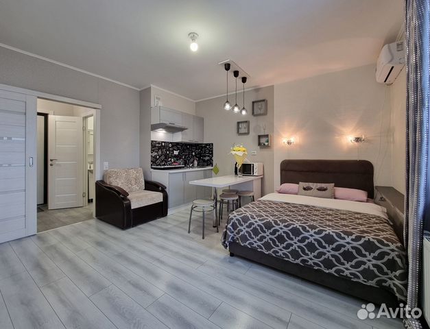 

Квартира-студия, 26 м², 3 кровати