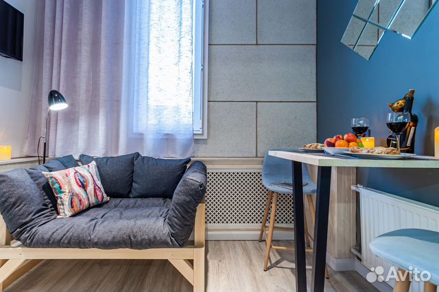 

Квартира-студия, 18 м², 2 кровати