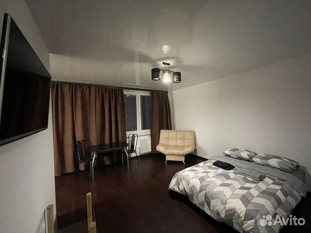 

Квартира-студия, 33 м², 1 кровать