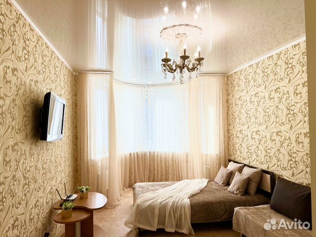 

1-к. квартира, 52 м², 2 кровати