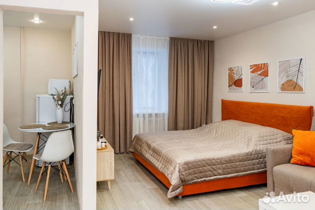 

1-к. квартира, 30 м², 2 кровати