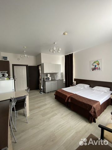 

Квартира-студия, 23 м², 3 кровати