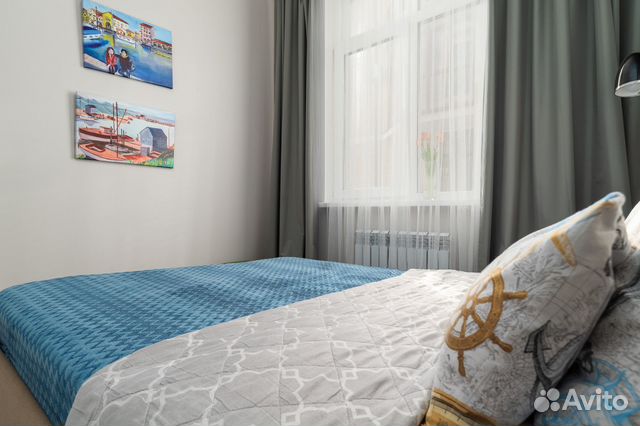 

1-к. квартира, 38 м², 3 кровати