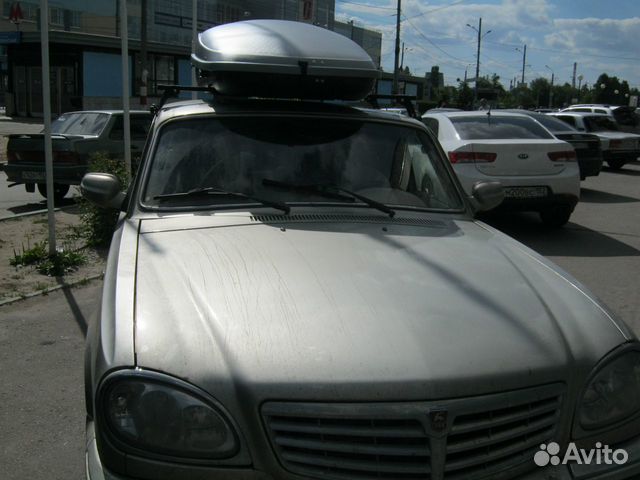 Багажник бокс на крышу газ Волга 31105