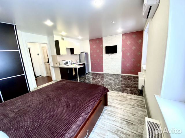 

Квартира-студия, 30 м², 1 кровать