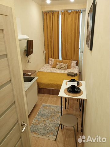 

Квартира-студия, 13 м², 1 кровать
