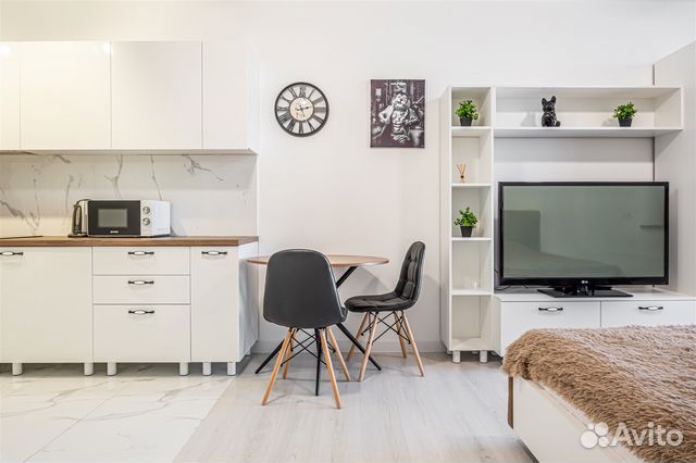 

Квартира-студия, 32 м², 1 кровать