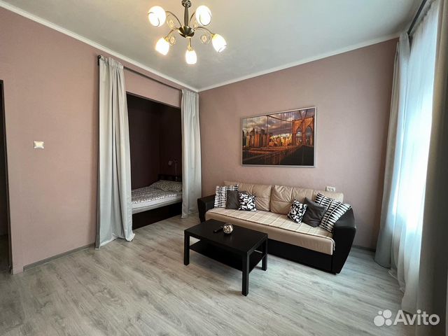 

1-к. квартира, 37 м², 2 кровати