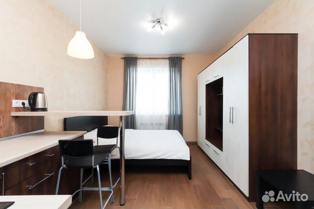 

Квартира-студия, 25 м², 1 кровать