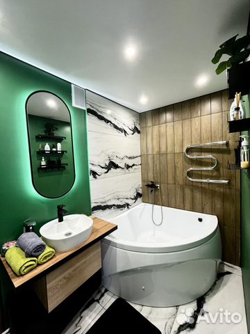 

1-к. квартира, 38 м², 2 кровати