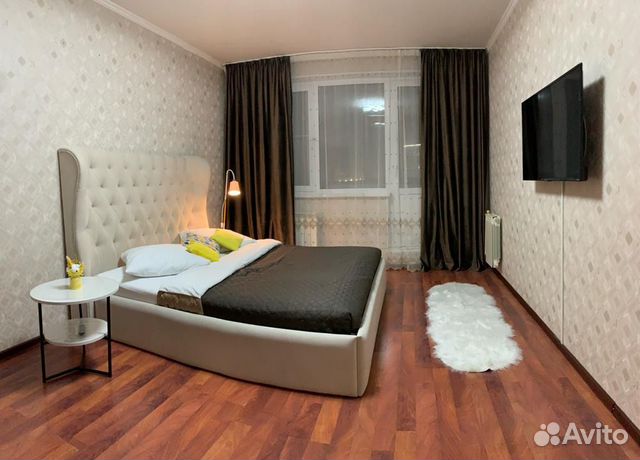 

1-к. квартира, 45 м², 2 кровати
