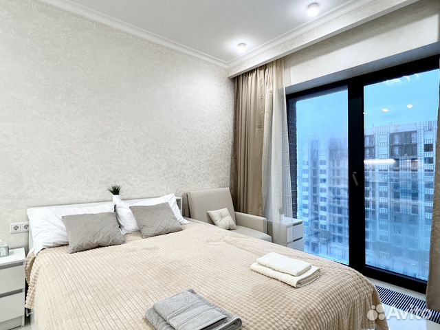 

Квартира-студия, 27 м², 2 кровати