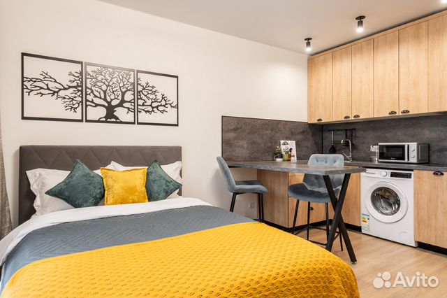 

Квартира-студия, 25 м², 1 кровать