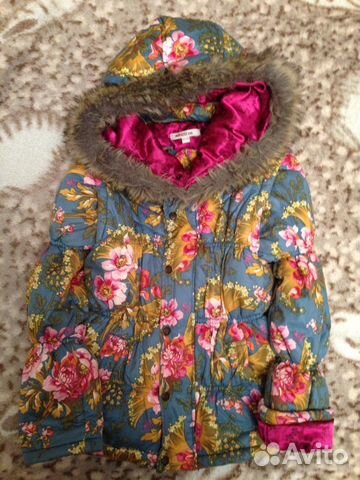 Куртка демисезонная для девочки Kenzo оригинал Куртка демисезонная для девочки Kenzo оригинал