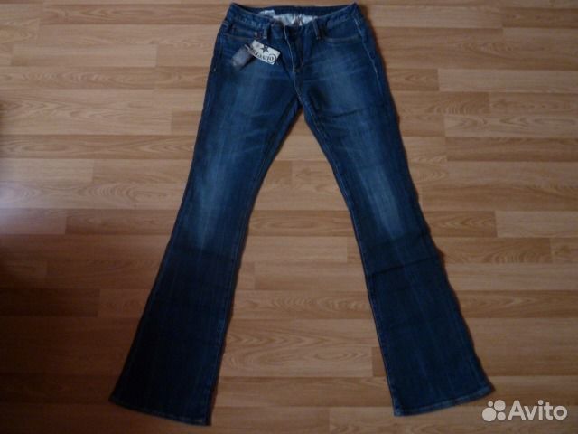 Джинсы клёш Converse Old Blue из США W29XL34 Джинсы клёш Converse Old Blue из США W29XL34