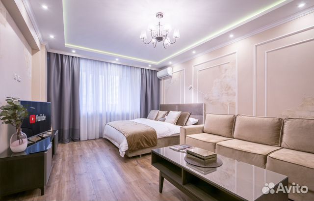 

1-к. квартира, 53 м², 2 кровати