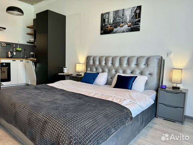 

Квартира-студия, 40 м², 4 кровати