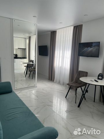 

Квартира-студия, 32 м², 2 кровати