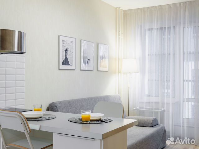 

Квартира-студия в апарт-отеле, 25 м², 1 кровать