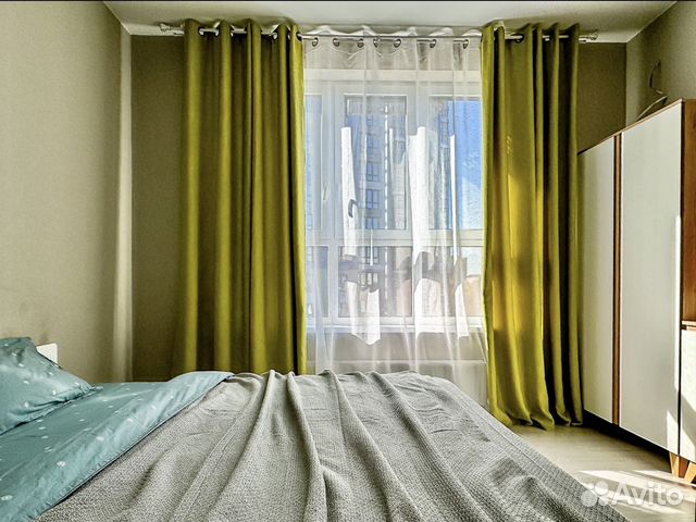 

1-к. квартира, 44 м², 2 кровати