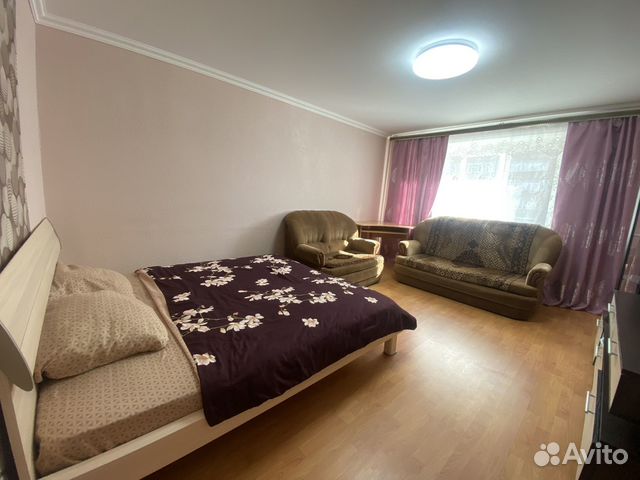 

1-к. квартира, 38 м², 2 кровати
