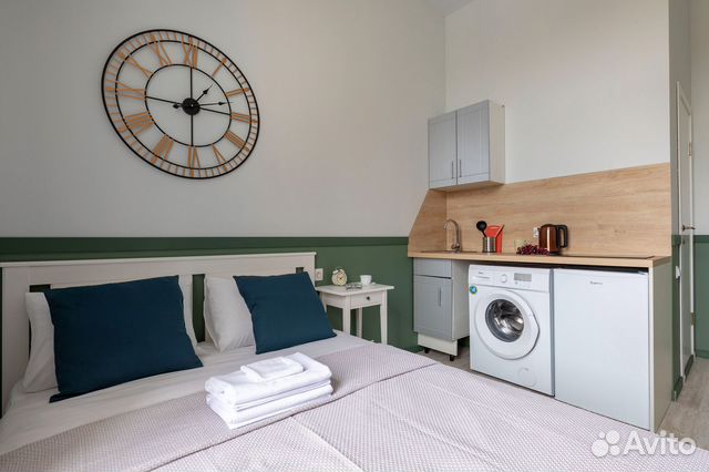 

Квартира-студия в апарт-отеле, 20 м², 1 кровать