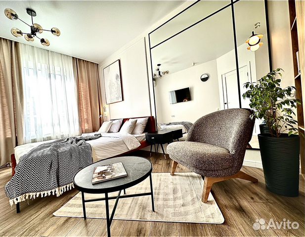 

1-к. квартира, 38 м², 2 кровати