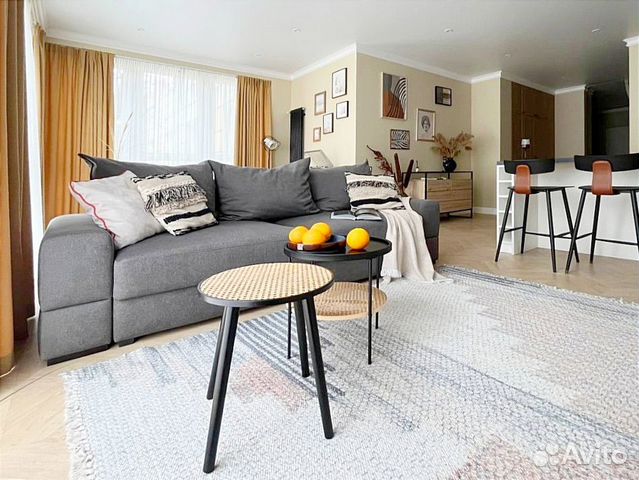 

1-к. квартира, 45 м², 2 кровати
