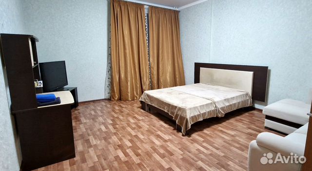 

1-к. квартира, 55 м², 2 кровати
