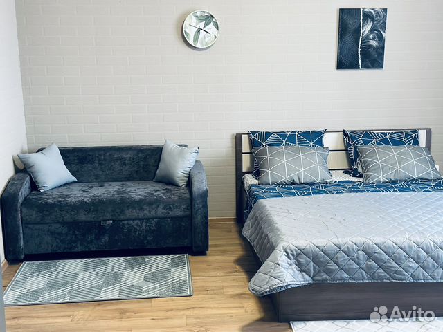 

1-к. квартира, 45 м², 2 кровати