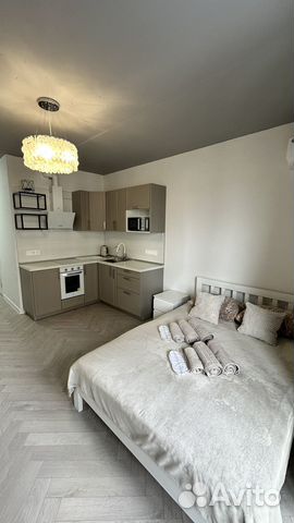 

Квартира-студия, 25 м², 1 кровать