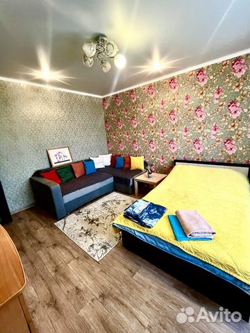 

1-к. квартира, 42 м², 3 кровати