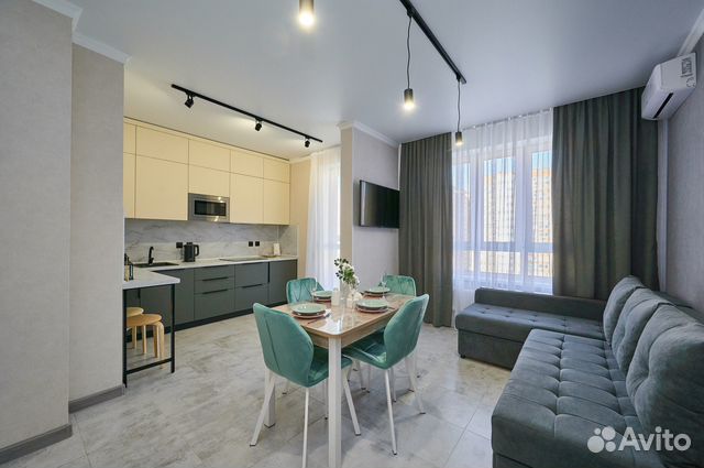 

1-к. квартира, 48 м², 3 кровати