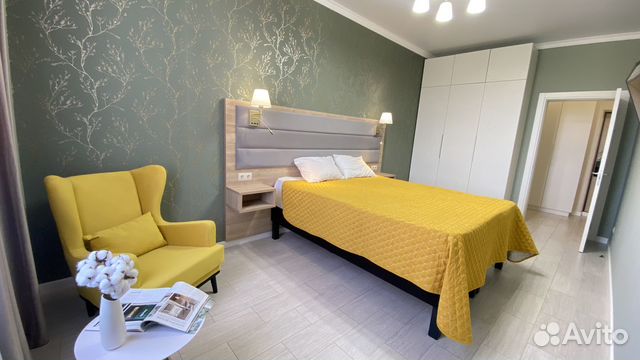 

1-к. квартира, 46 м², 2 кровати