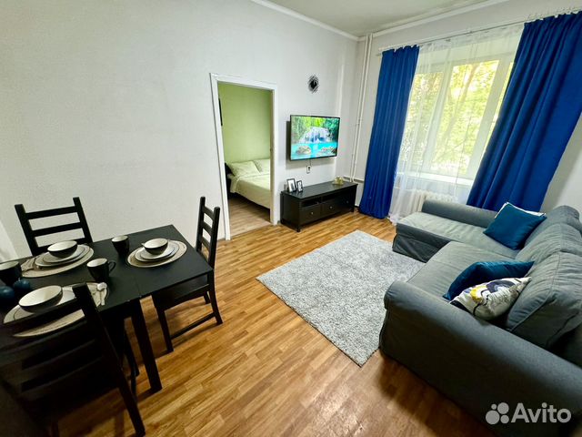 

2-к. квартира, 45 м², 2 кровати