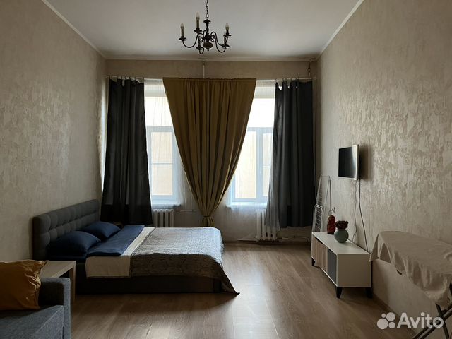

1-к. квартира, 49 м², 3 кровати