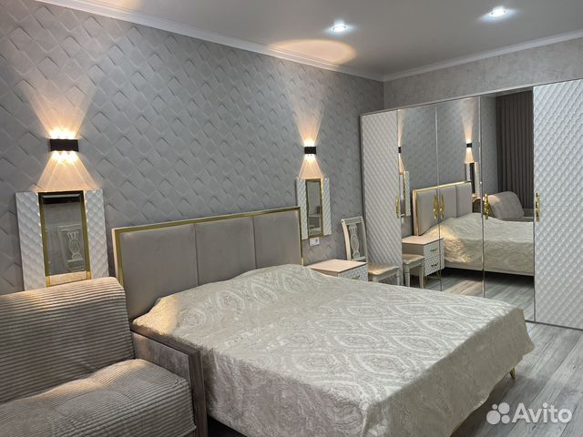 

1-к. квартира, 44 м², 2 кровати