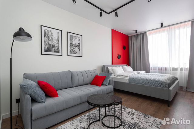 

1-к. квартира, 43 м², 2 кровати