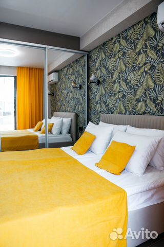 

1-к. квартира, 37 м², 2 кровати