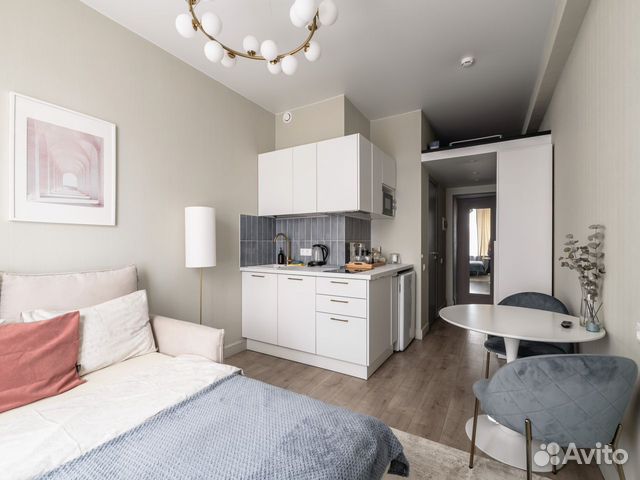 

Квартира-студия, 19 м², 1 кровать