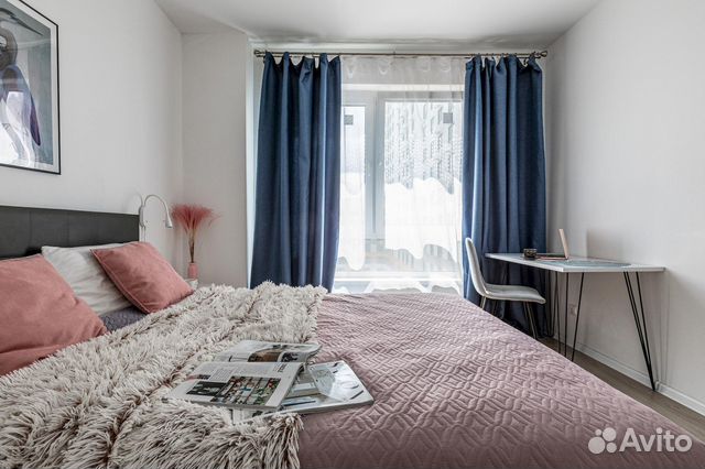 

1-к. квартира, 40 м², 2 кровати